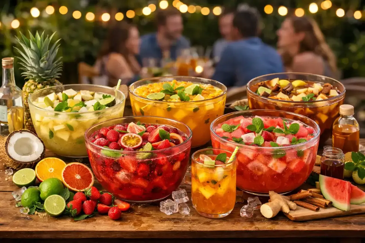 10 idées de punch originaux pour vos soirées