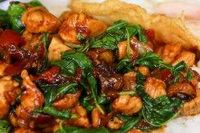 Émincé de poulet au basilic Thaï + Riz Thaï au jasmin - THAÏ LA ROUTE !