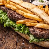 Menu américain +frites + boisson