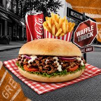Menu sandwich kebab + frites + boisson 