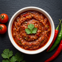 Sauce rouge (accompagnement alloco) 