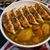 Curru Don au Gyoza Légumes