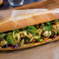 Sandwich Curry Vert 