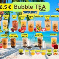 Bubble tea Fruits 
