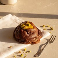 Pistache et chocolat noir fleur de sel 🤎