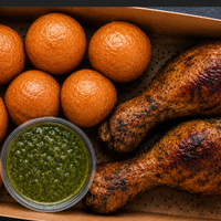 Poulet - Beignets africain (Mikaté)