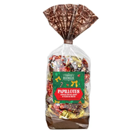 Sachet Papillotes Assortiment Chocolats Lait/Noir et Pâtes De Fruits 260g