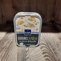 Sardine à poêler au beurre de baratte