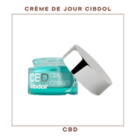 Cibdol crème de jour spf15 CBD