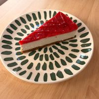 Cheesecake fruits du verger