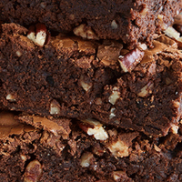 Brownie (chocolat noir, amandes)