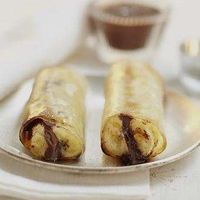 4 Nems banane-chocolat