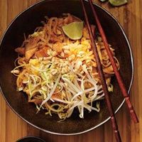 Pad Thaï émincé de poulet