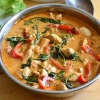 Émincé de poulet au curry + riz Thaï au jasmin