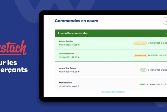 🎉 Heustach sort son application dédiée aux commerçants !