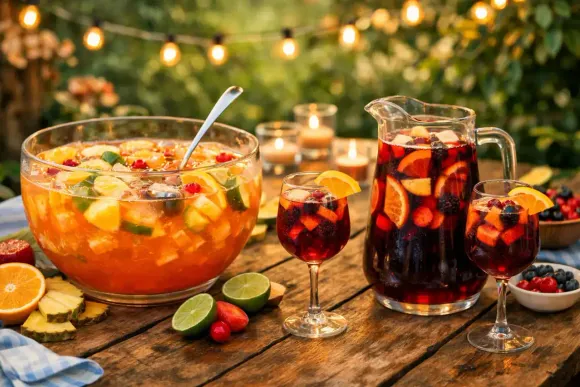 Punch vs sangria : comment choisir la bonne boisson festive ?