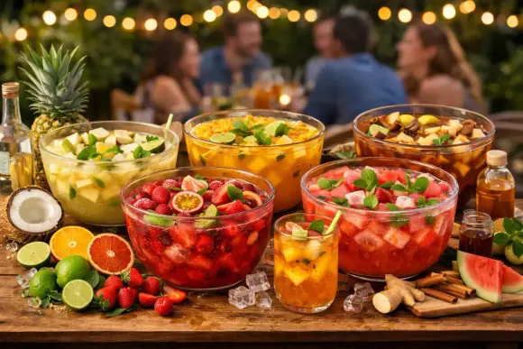 10 idées de punch originaux pour vos soirées