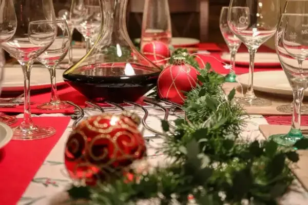 Les bons vins pendant les repas de fêtes