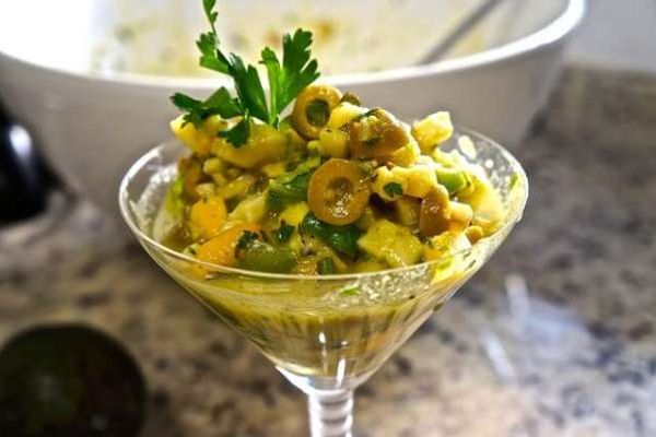 Un ceviche de poisson