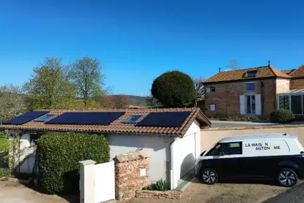 Installation de panneaux solaires