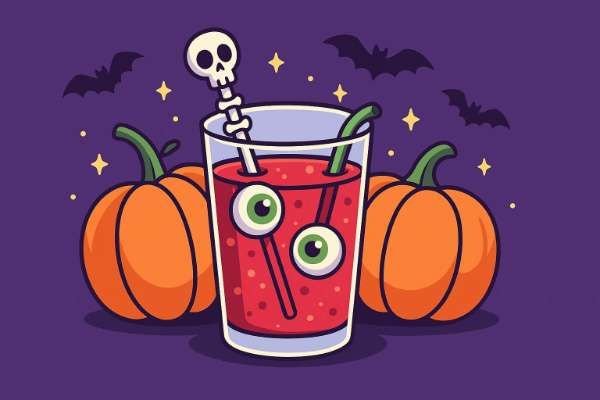 Le punch cartoonesque d'Halloween