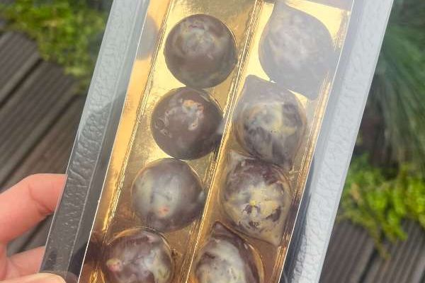 Quelques chocolats fourrés