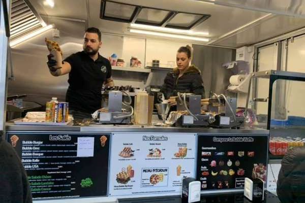 Le bin&ocirc;me du Waffle Truck : Teddy & Brenda