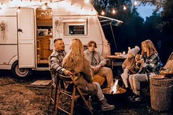 La convivialité du camping